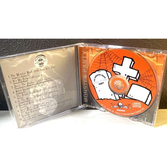 The Monster Mash Rock N Roll Party CD Halloween Favorite - Picture 3 of 3